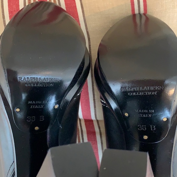 NIB Ralph Lauren Purple Label Gemina Booties Black - Picture 8 of 10